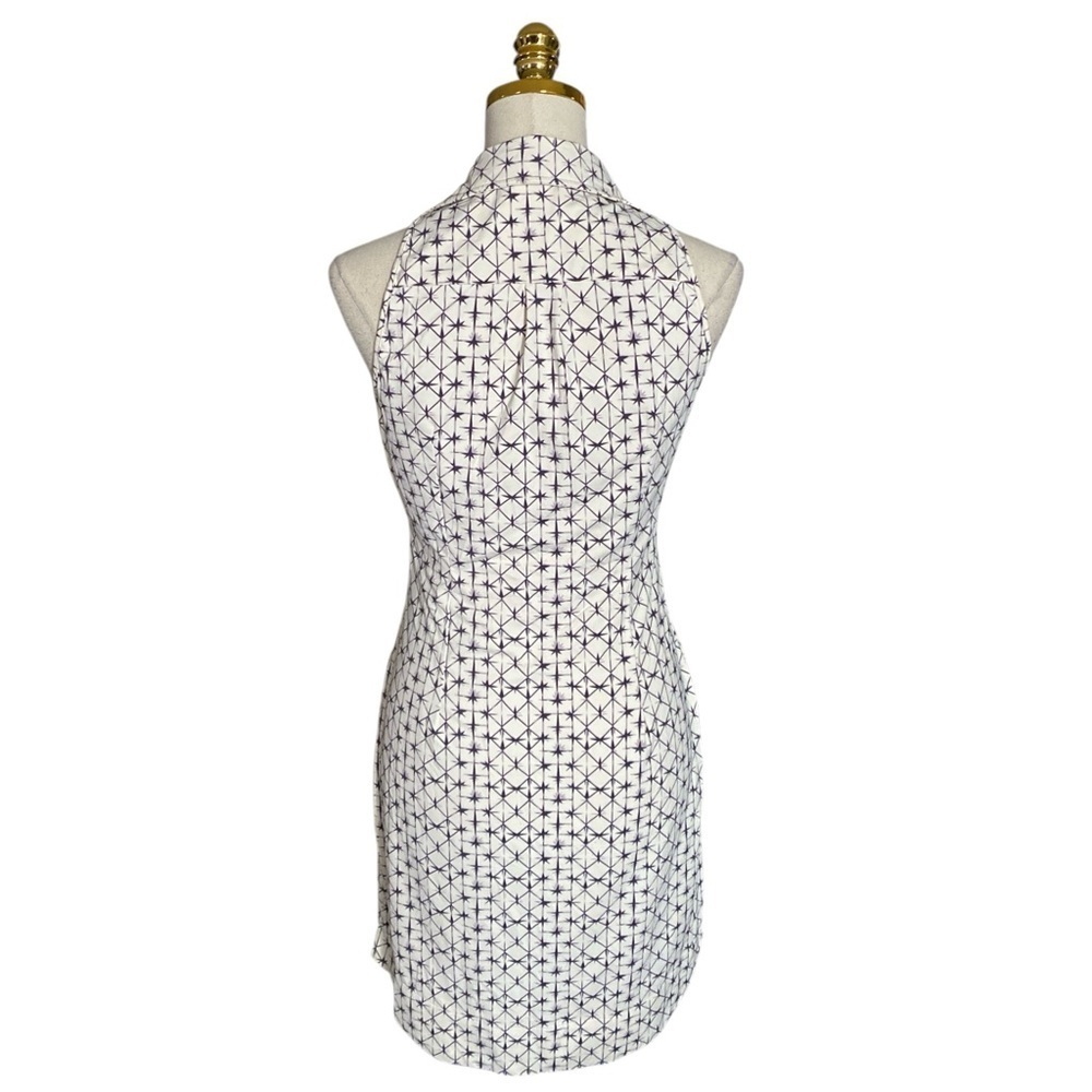 ELLIE KAI sleeveless knee-length collared neckline geometric print dress size 2 - Picture 4 of 9